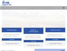 Tablet Screenshot of mblegal.nl